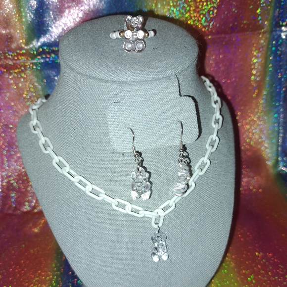 🐻🤍jewelry set🤍🐻 - Picture 5 of 8